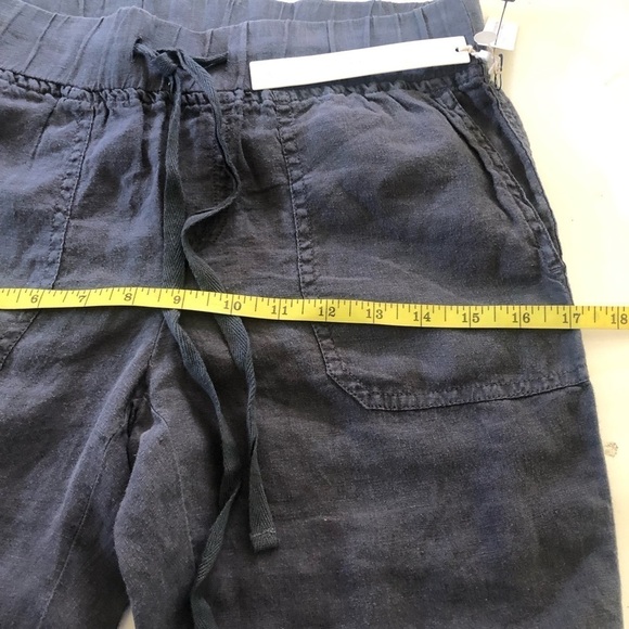 Caslon Woman’s Linen Joggers in Grey Ebony Size XXSmall Petite - Picture 13 of 16